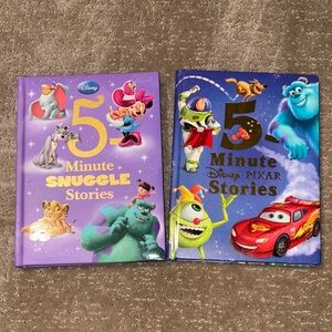 Disney 5-Minute Snuggle and Pixar Stories Book Set